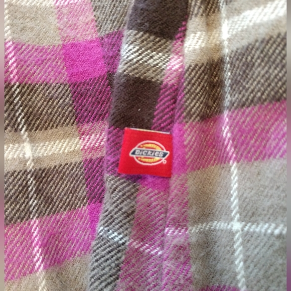 Dickies 2 Piece Flannel Shirt & Thermal Shirt - Picture 3 of 7